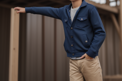 a-young-boy-in-a-blue-shirt-and-khaki-pants_89842