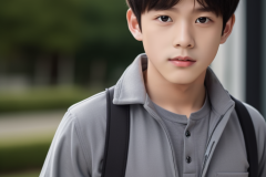 a-young-boy-in-a-school-uniform-with-a-backpack-on