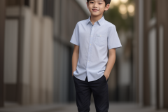 a-young-boy-standing-in-front-of-a-building_17988